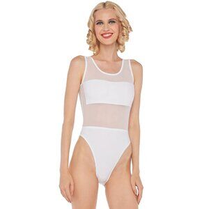 Norma Kamali Swimwear DASH DASH MIO Snow White